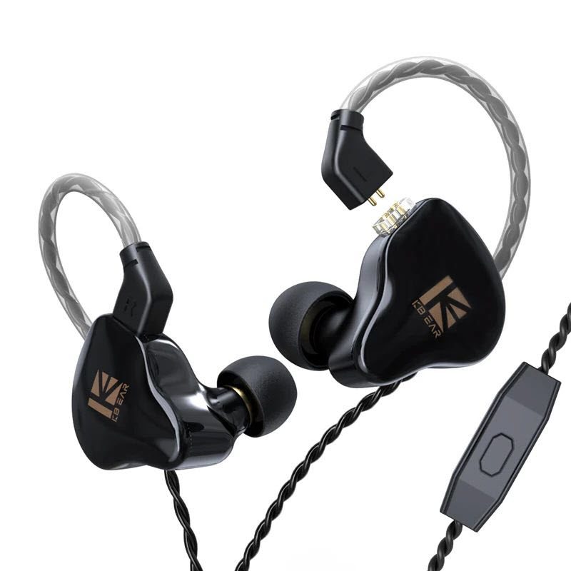 KBEAR KS1 Crystal Sound Stereo Earphones