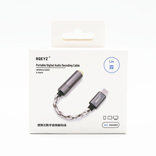 LIN Adapter HiFi Earphone 3.5mm/4.4mm to Type-C
