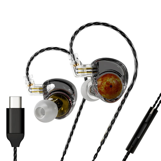 ND Planet 12mm Beryllium-Plated Dynamic Driver Hi-Fi IEMs