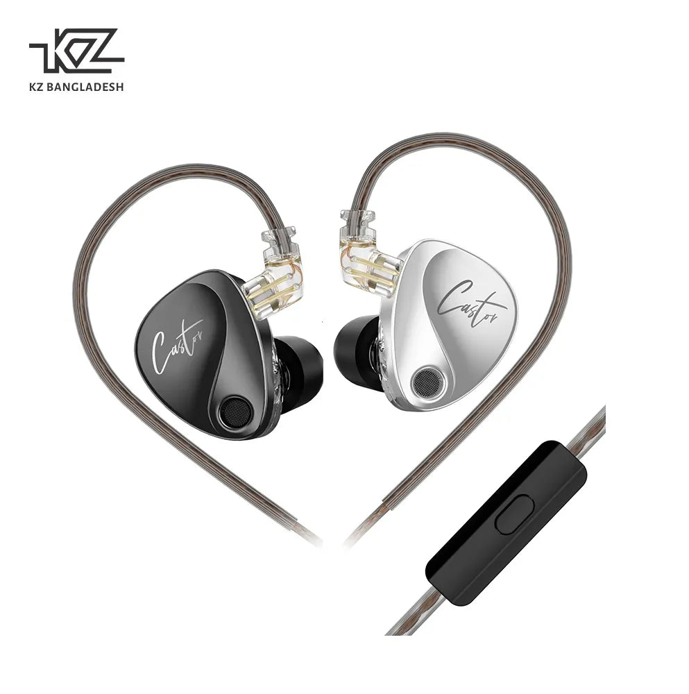 KZ Castor Tuning Adjustable Dual Driver IEM