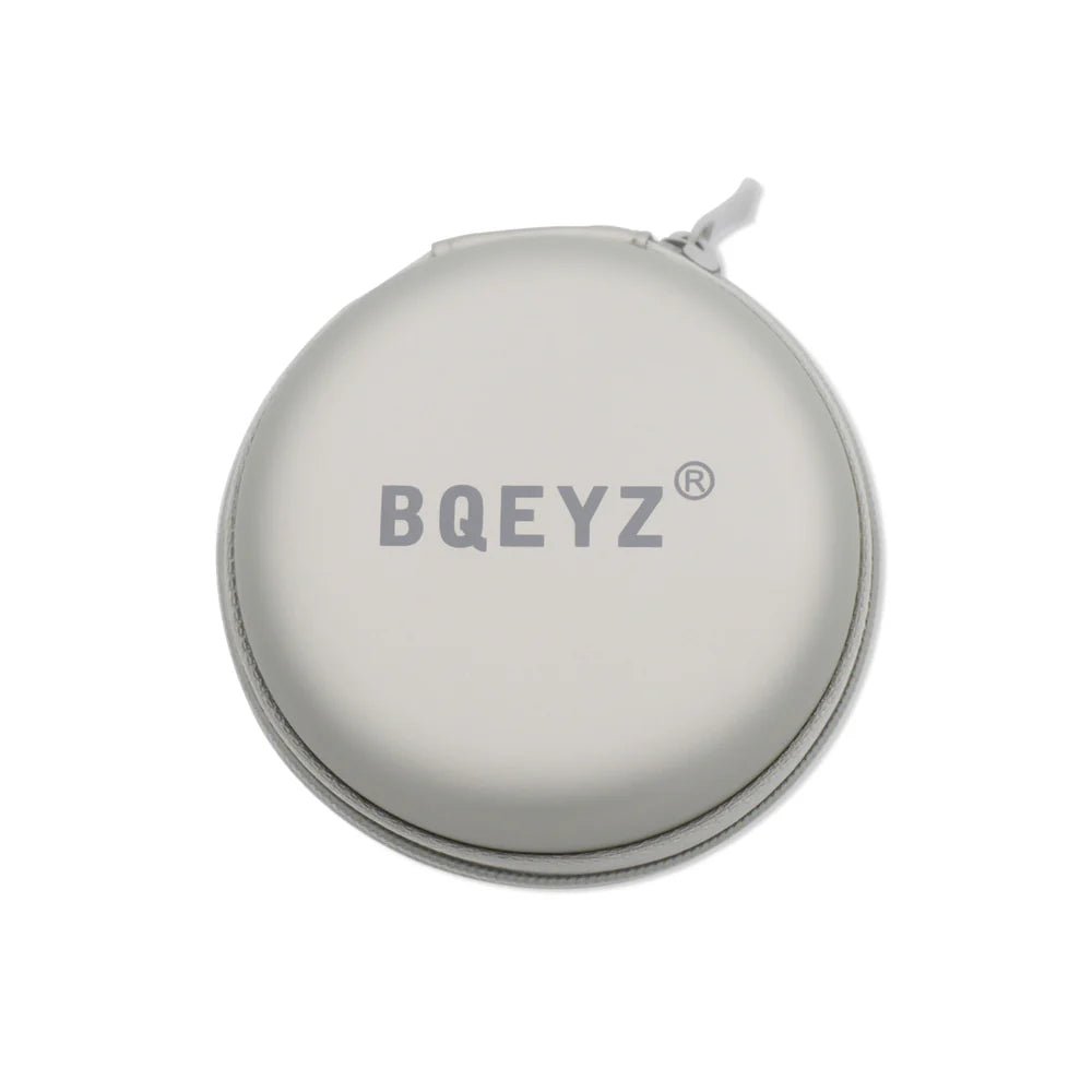 Bqeyz Round Portable Storage Case