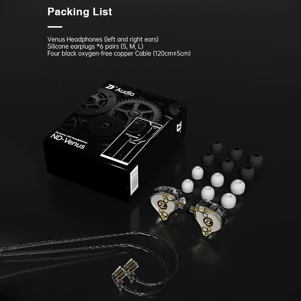 ND Venus Dynamic Driver HiFi IEM