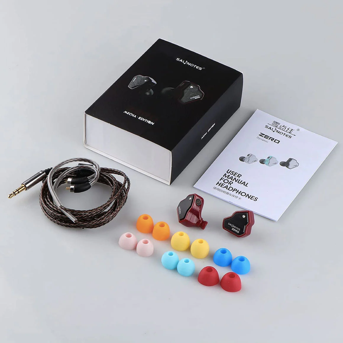 7HZ Salnotes Zero HiFi 10mm Dynamic Driver In Ear Earphone -With Mic