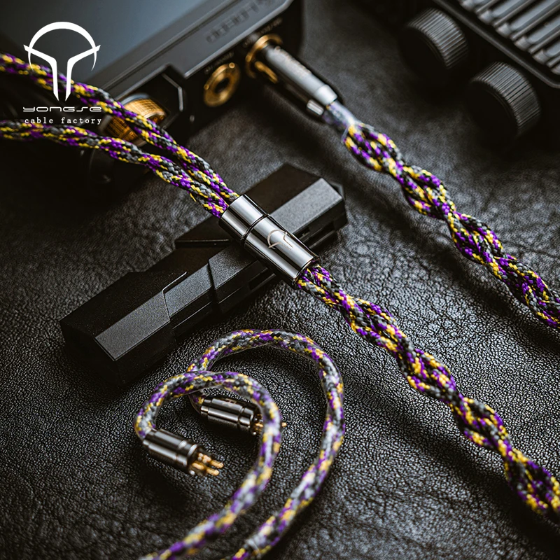 Yongse 1947: 6N Single Crystal Copper Silver-Plated IEM Cable